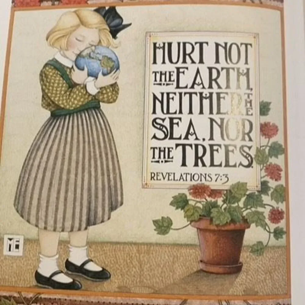 Mary Engelbreit Gardeners Journal 9x8” Vintage Excellent Condition